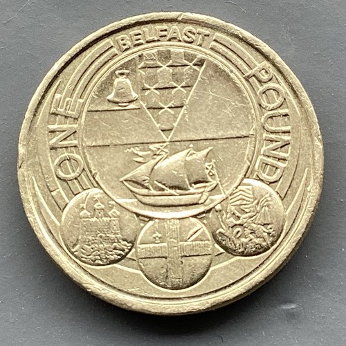 Rare 2010 belfast one pound - 2010,