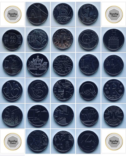 2018 alphabet 10p coin - 2018,