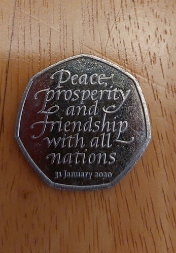 Very rare 50p coin - rare,
